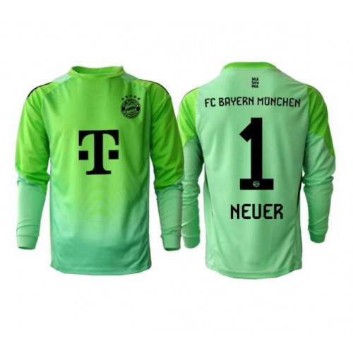 Bayern Munich Manuel Neuer #1 Målmand Hjemmebanetrøje 2025-26 Lange ærmer Bayern Munich Manuel Neuer #1 Målmand Hjemmebanetrøje 2025-26 Lange ærmer